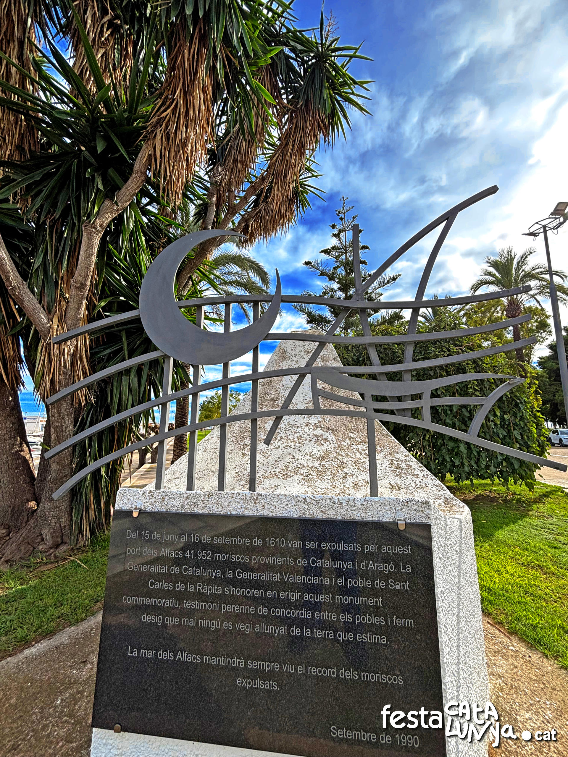 La Ràpita - Monument als moriscos expulsats des de la Ràpita l'any 1610