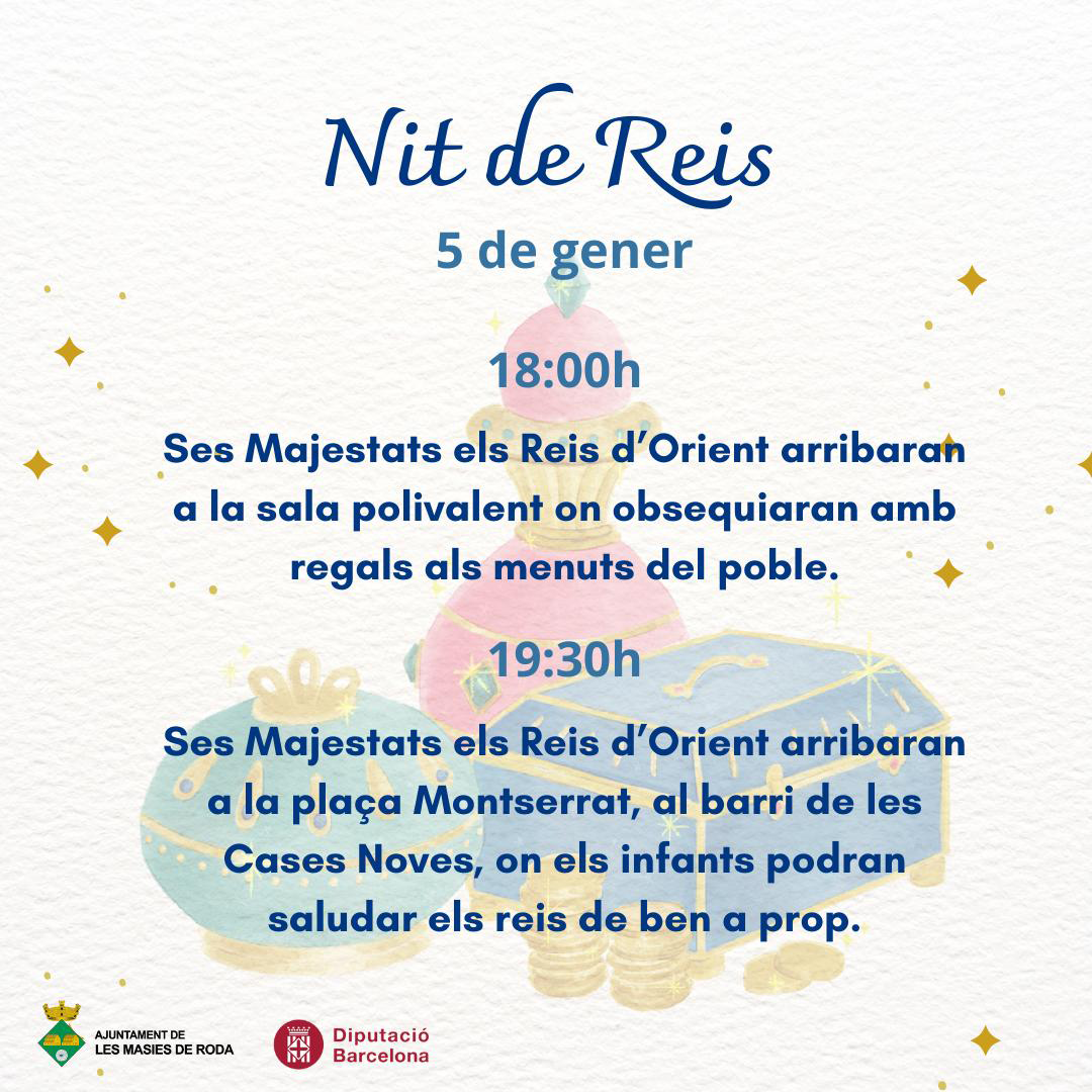 Nit de Reis a les Masies de Roda
