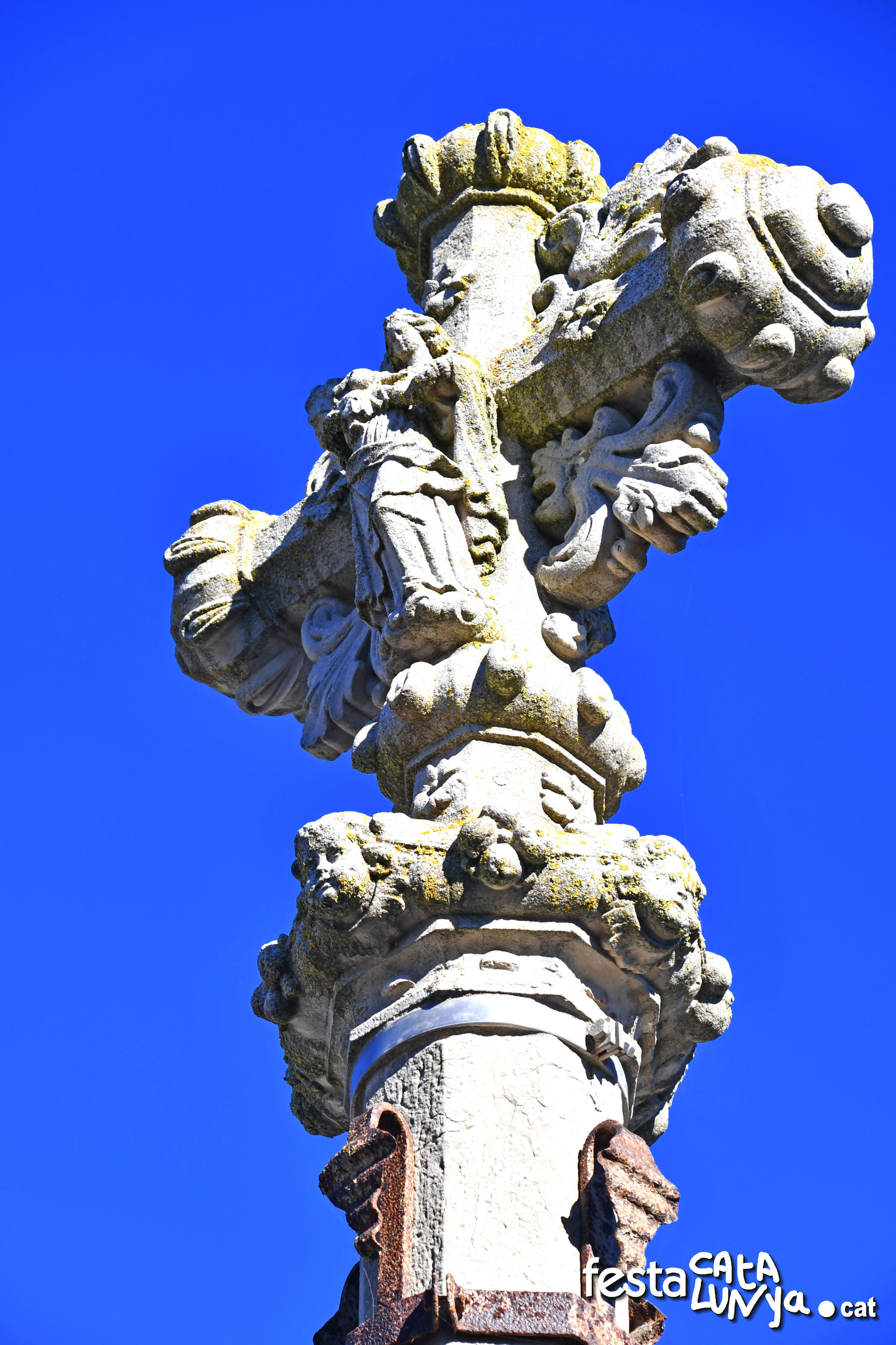 Balenyà - Creu de terme de l'Ajuda 