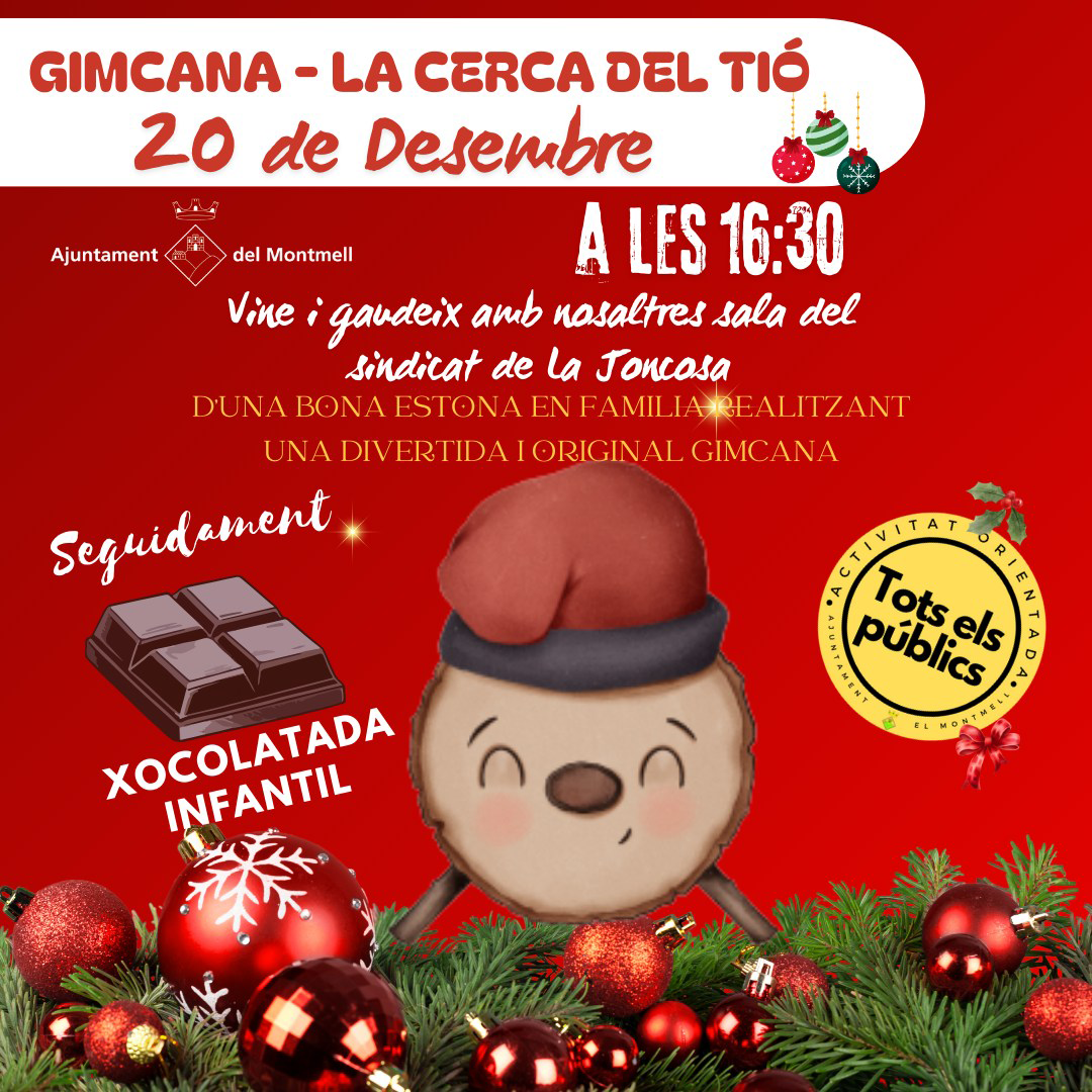 El Montmell - Gimcana La cerca del Tió