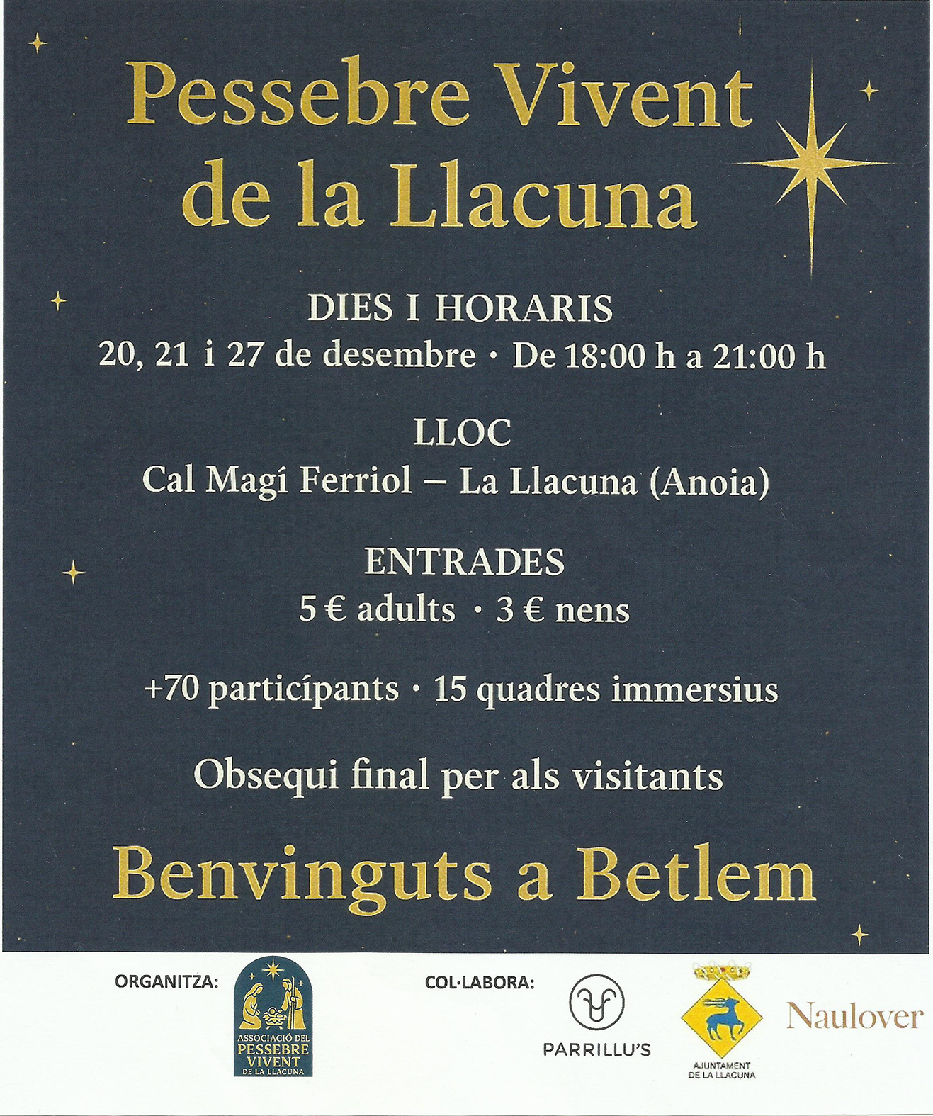 La Llacuna - Pessebre Vivent