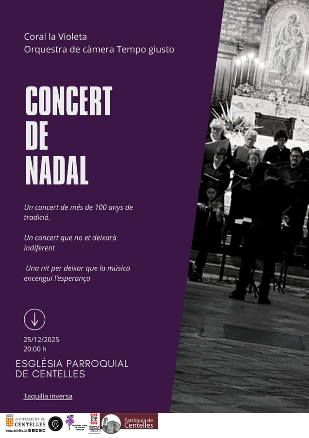 Centelles - Concert de Nadal