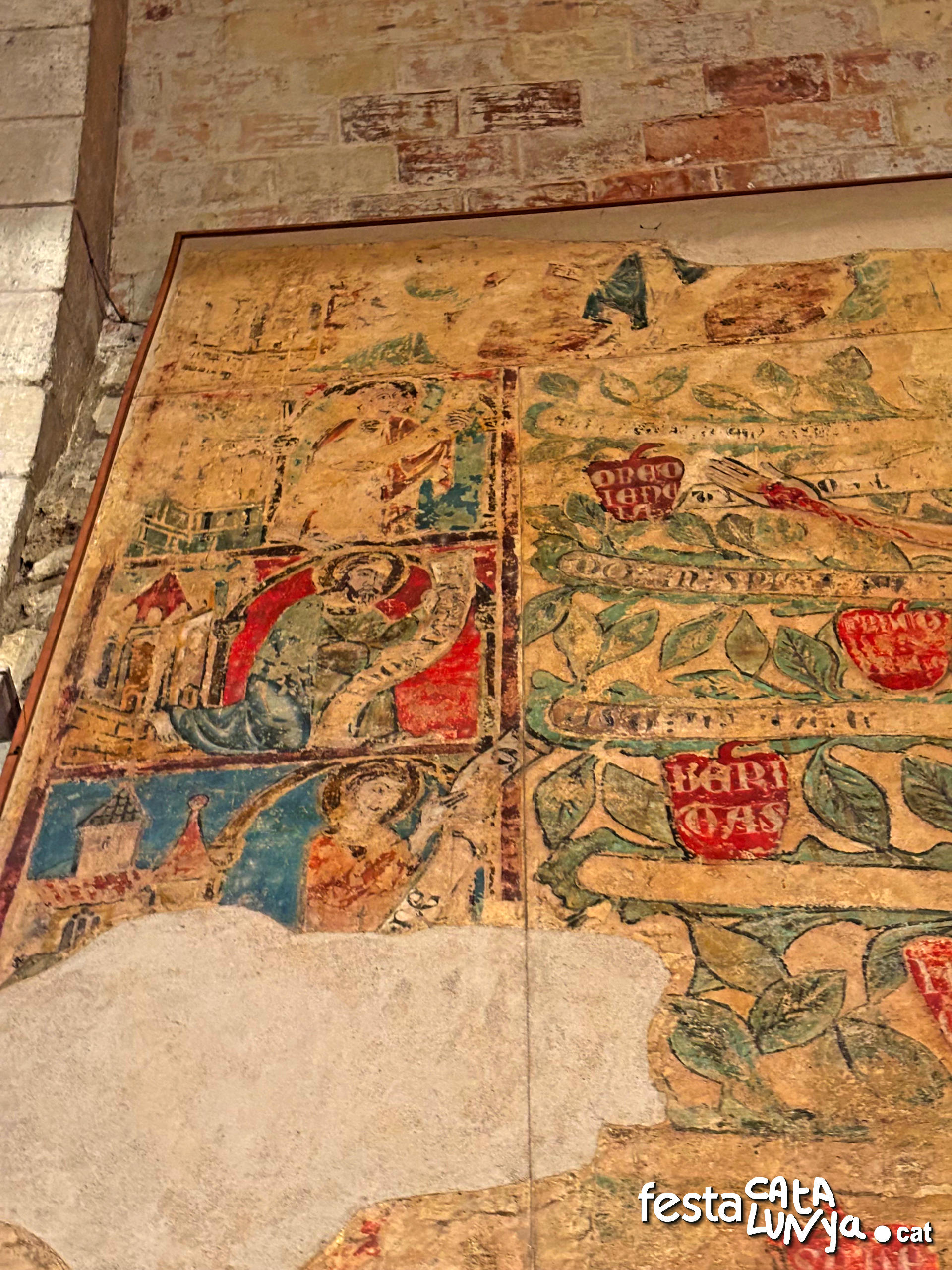 L'Arboç - El Lignum Vitae o l'Arbre de la Vida a l'església de Sant Julià 