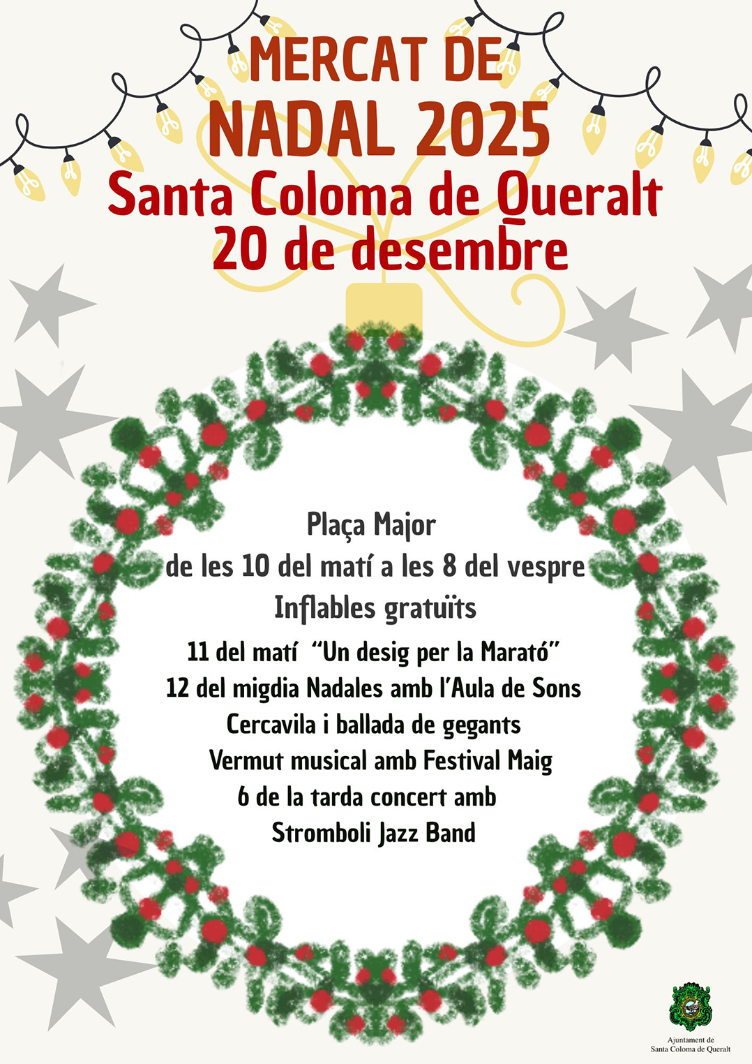 Santa Coloma de Queralt - Mercat de Nadal 