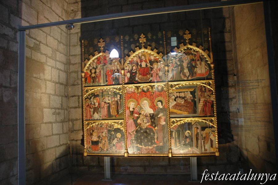 Cardona - Església parroquial de Sant Miquel, retaule de la Nativitat