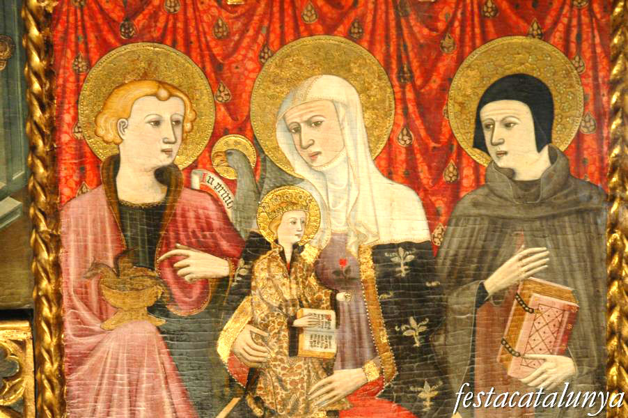 Cardona - Església parroquial de Sant Miquel, retaule de la Nativitat
