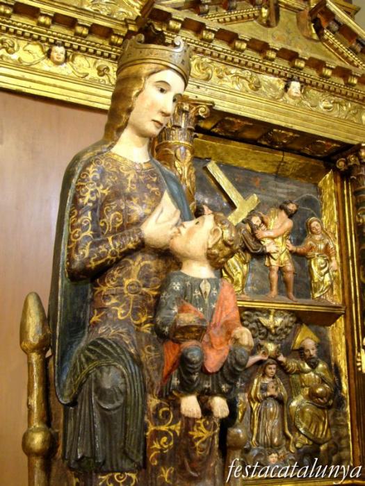 Pobla de Claramunt, La - Església parroquial de Santa Maria (Mare de Déu o Verge de la Llet)