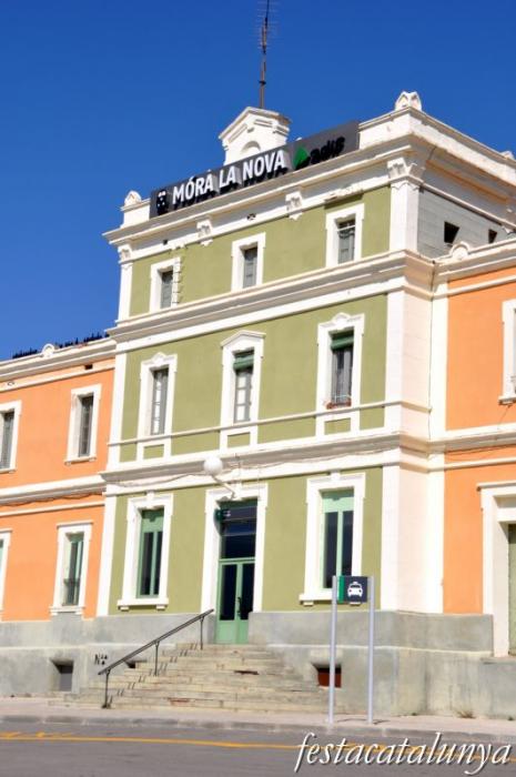 Móra la Nova - Instal·lacions ferroviàries