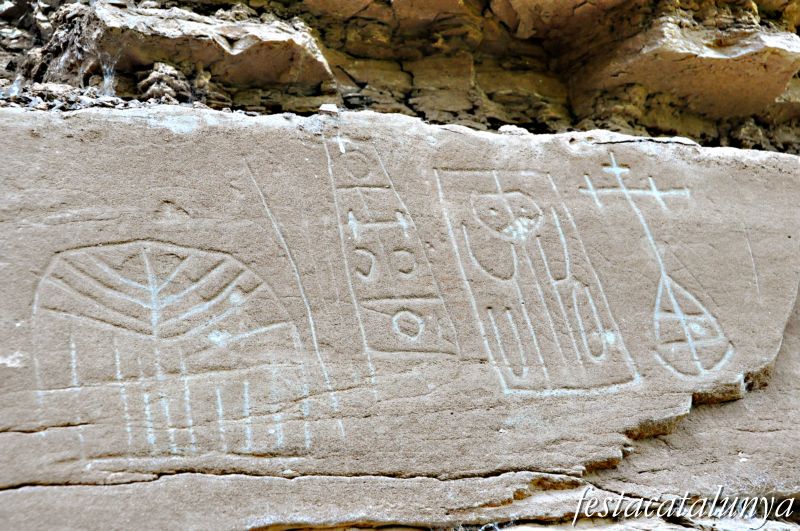 Oristà - Gravats del bandoler Perot Rocaguinarda al Single dels Tres Còdols