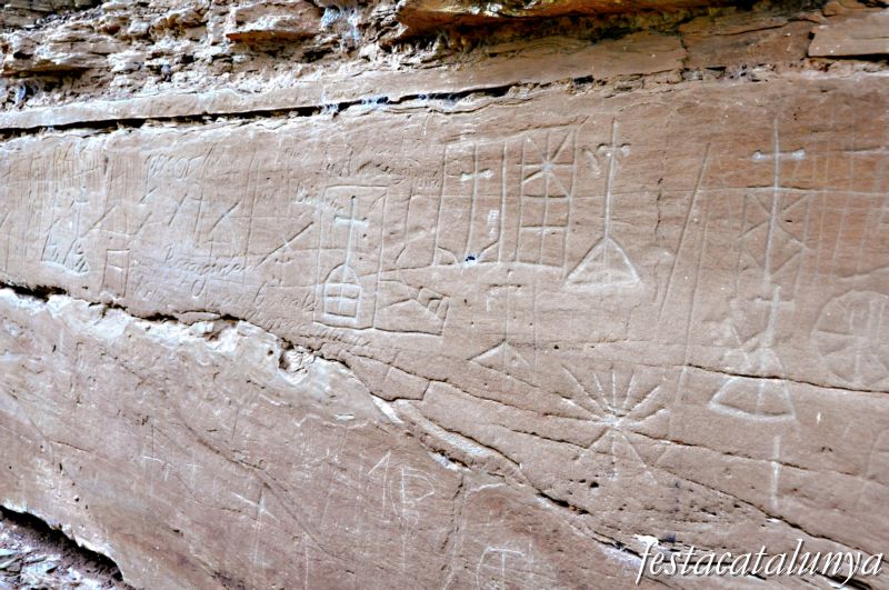 Oristà - Gravats del bandoler Perot Rocaguinarda al Single dels Tres Còdols