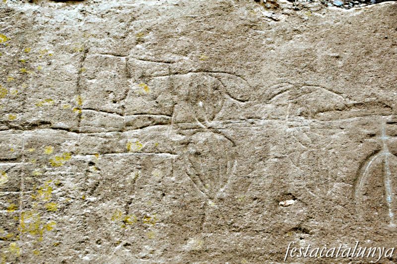 Oristà - Gravats del bandoler Perot Rocaguinarda al Single dels Tres Còdols