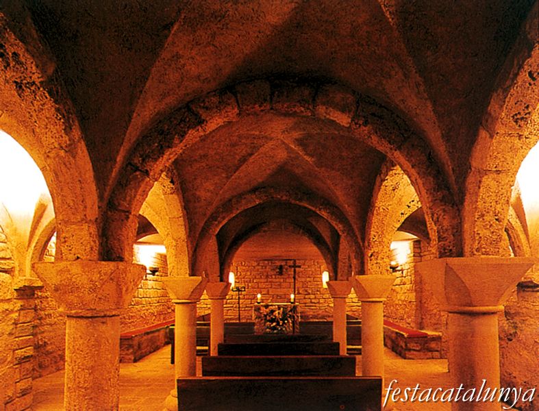 Oristà - Església parroquial de Sant Andreu (cripta)