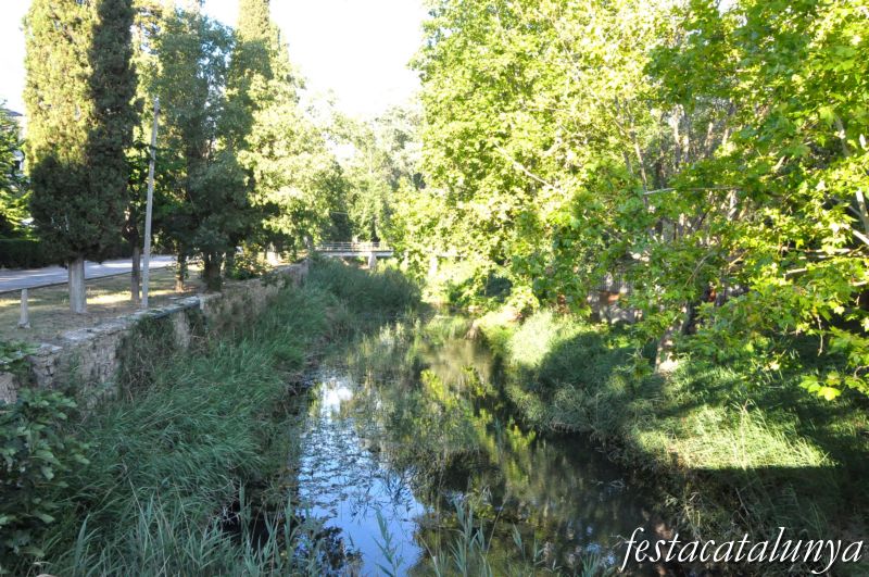 Vallfogona de Riucorb - Riu Corb a l’alçada del Balneari de Vallfogona