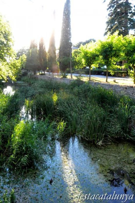 Vallfogona de Riucorb - Riu Corb a l’alçada del Balneari de Vallfogona