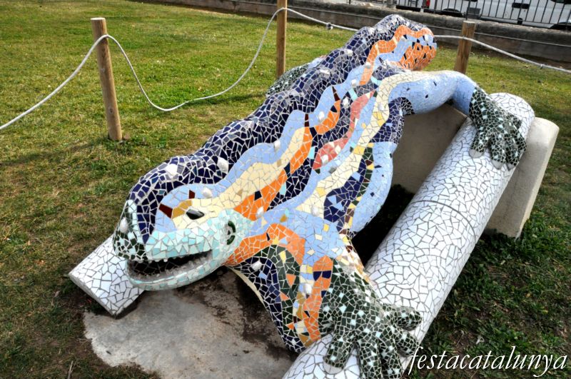Sant Quirze del Vallès - Parc de les Morisques (Reproducció Drac Parc Güell)