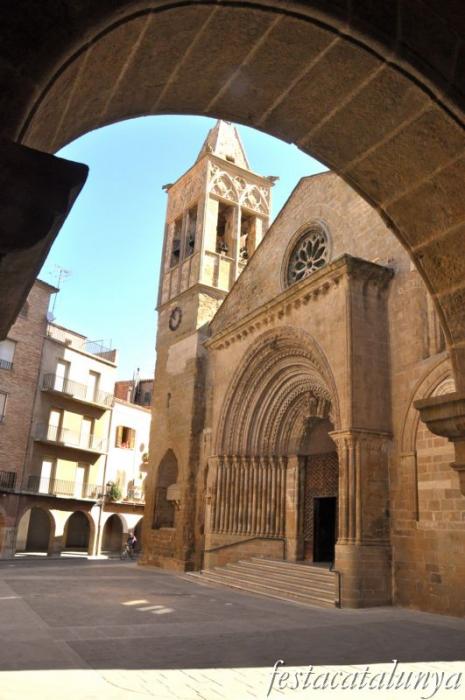 Agramunt - Portalada església parroquial de Santa Maria