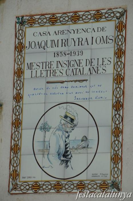 Arenys de Mar - Ca l’Altés o Casa de Joaquim Ruyra