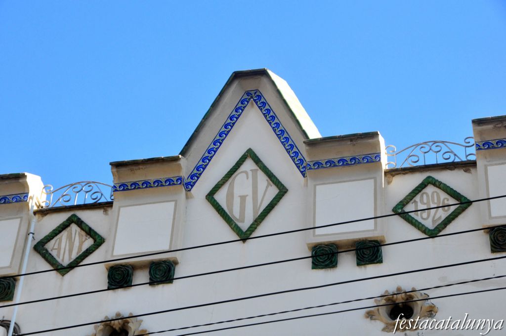 Sant Vicenç dels Horts - Carrer Anselm Clavé (Can Valls pintor)