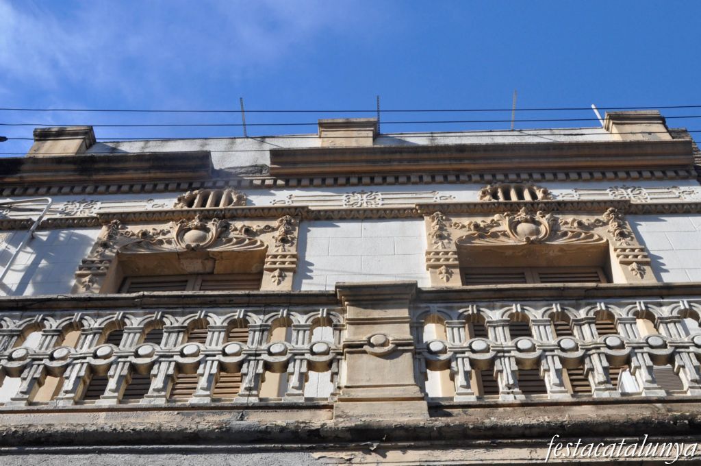 Sant Vicenç dels Horts - Carrer Mossèn J. Verdaguer (Casa Companys Xandri)