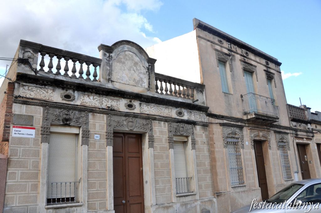 Sant Vicenç dels Horts - Poble Nou (Cases al Carrer Farrés i Costa)