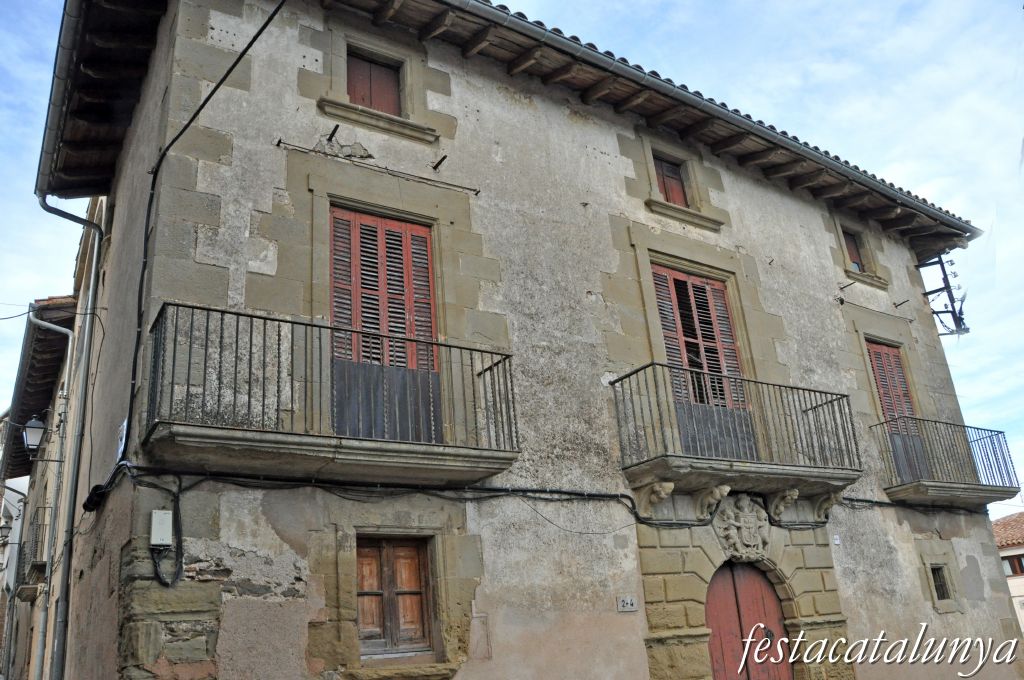 Castellterçol - Palau dels marquesos d'Alòs o Taiadella, can Dou
