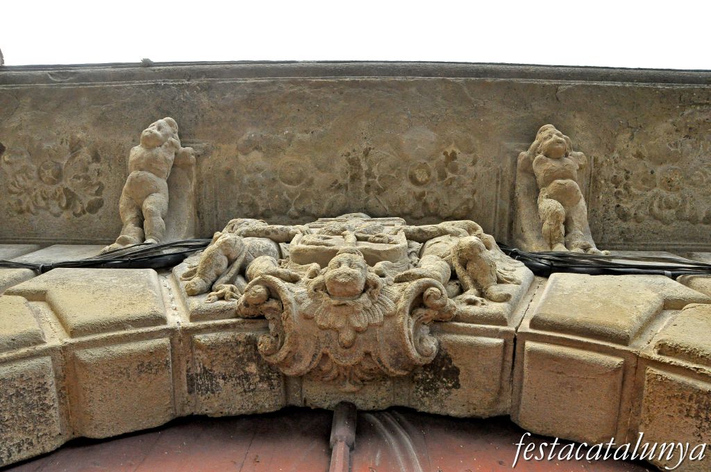 Castellterçol - Palau dels marquesos d'Alòs o Taiadella, can Dou