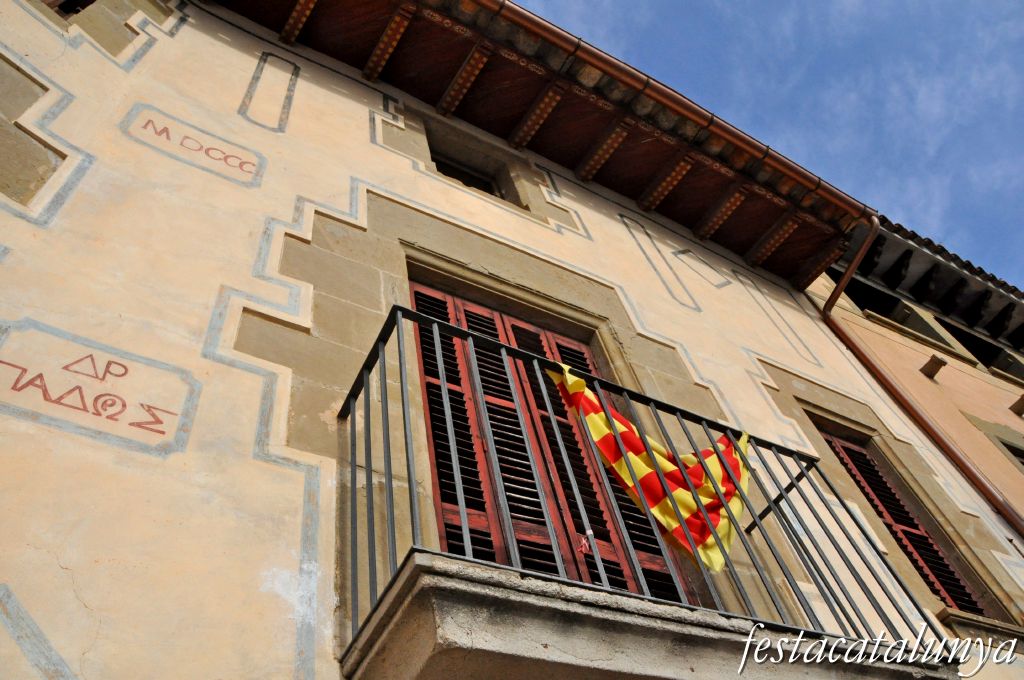 Castellterçol - Plaça Prat de la Riba (Casa Museu Enric Prat de la Riba)