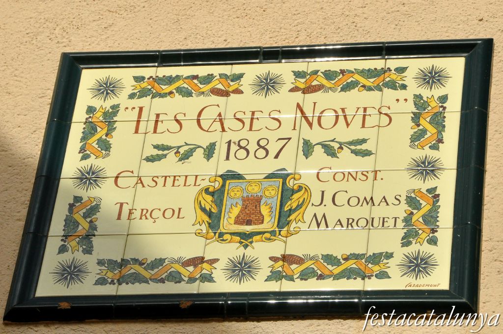Castellterçol - Carrer Sant Llogari i Plaça de Tresseres (Casal Comas)