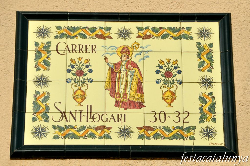 Castellterçol - Carrer Sant Llogari i Plaça de Tresseres (Casal Comas)