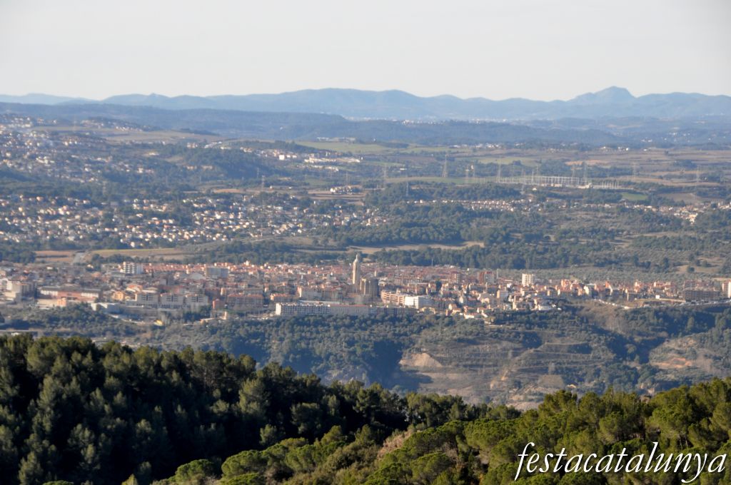 Olesa de Montserrat - Vistes panoràmiques des de Sant Pere Sacama