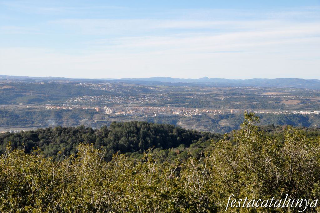 Olesa de Montserrat - Vistes panoràmiques des de Sant Pere Sacama