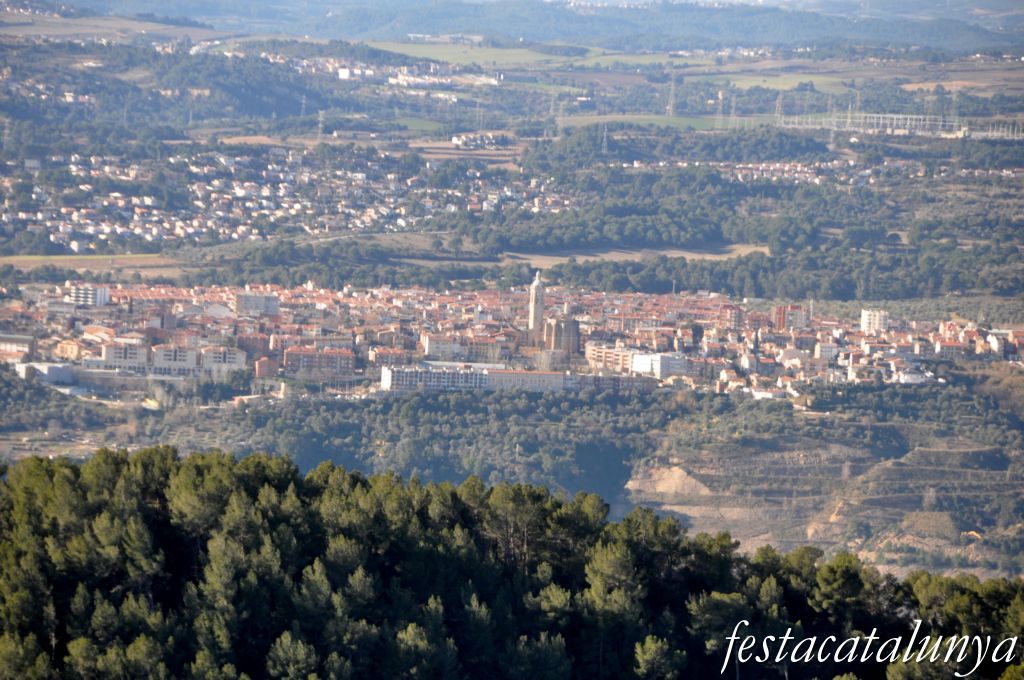 Olesa de Montserrat - Vistes panoràmiques des de Sant Pere Sacama