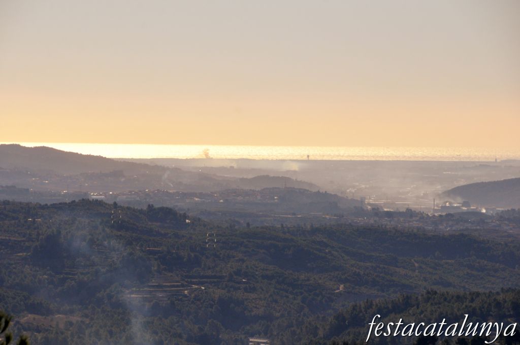 Olesa de Montserrat - Vistes panoràmiques des de Sant Pere Sacama