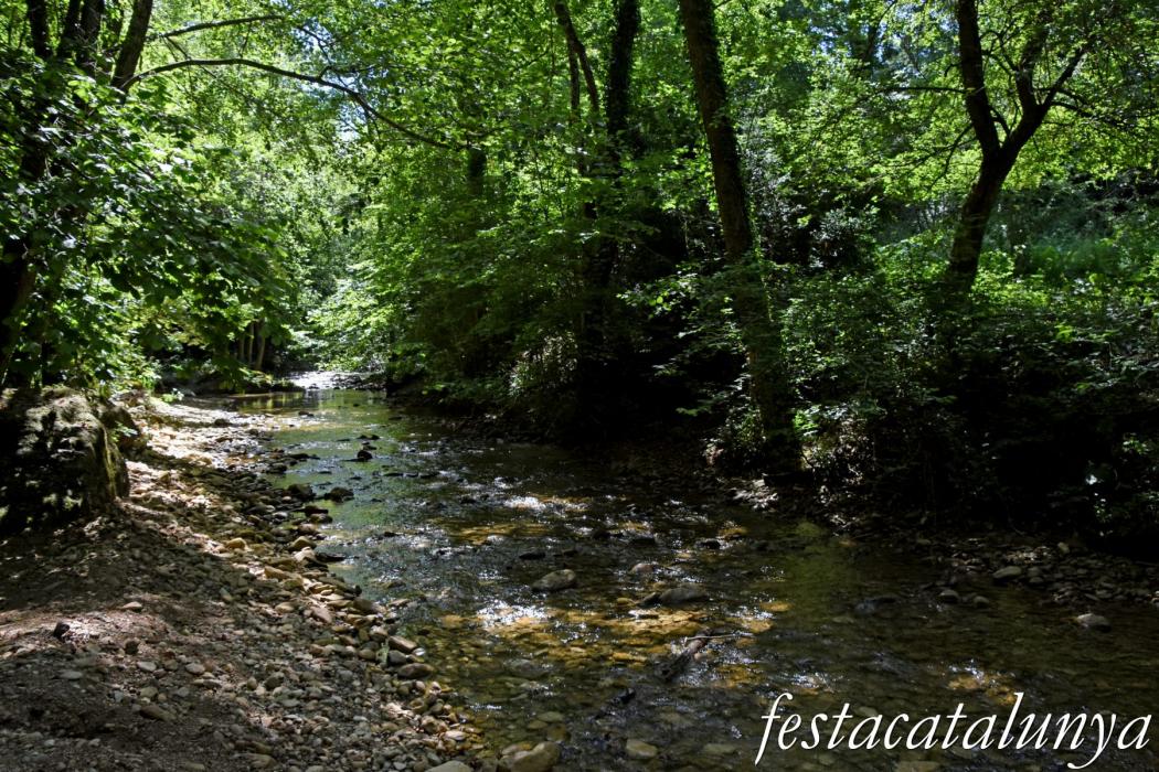 Vallfogona de Ripollès - Pont medieval - Riera de Vallfogona