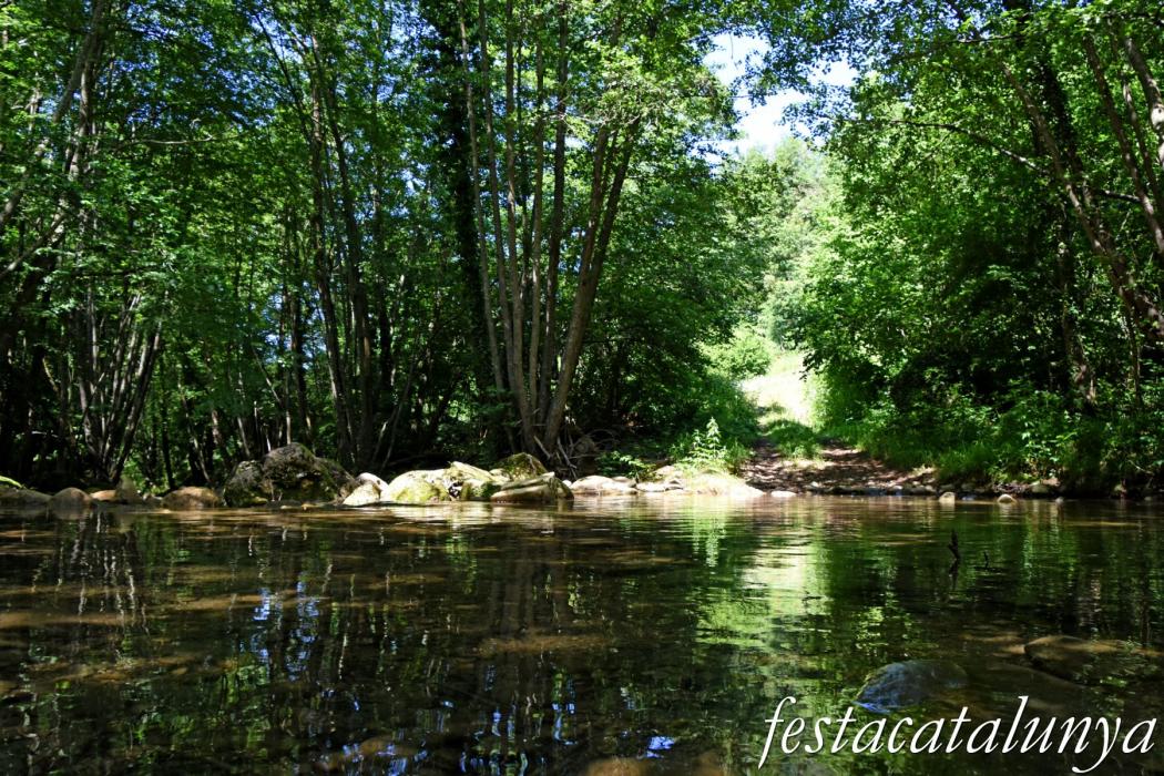 Vallfogona de Ripollès - Pont medieval - Riera de Vallfogona