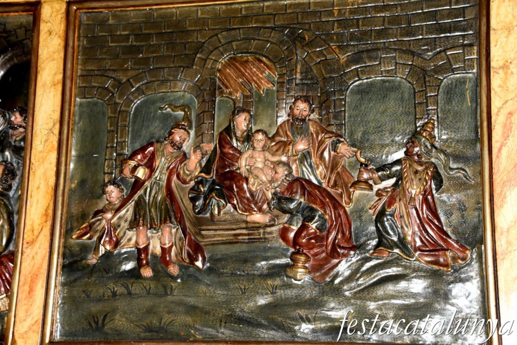 Tossa de Mar - Església parroquial de Sant Vicenç - Retaule del Roser