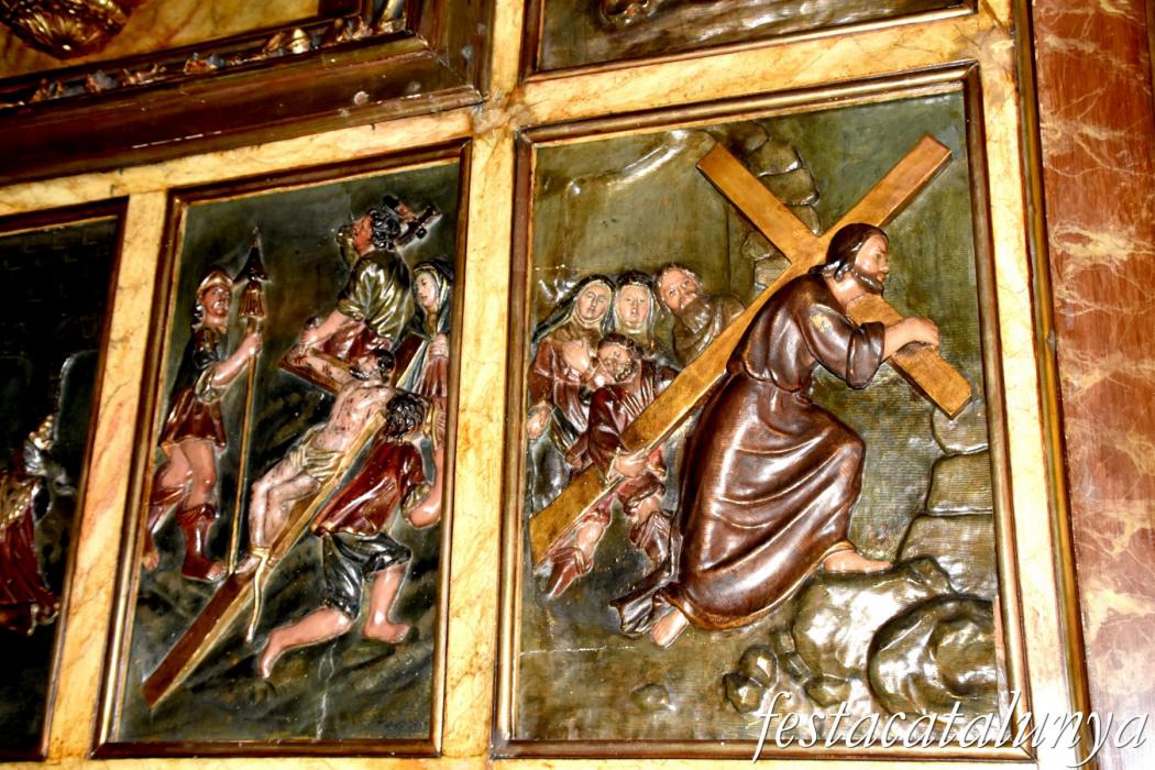 Tossa de Mar - Església parroquial de Sant Vicenç - Retaule del Roser