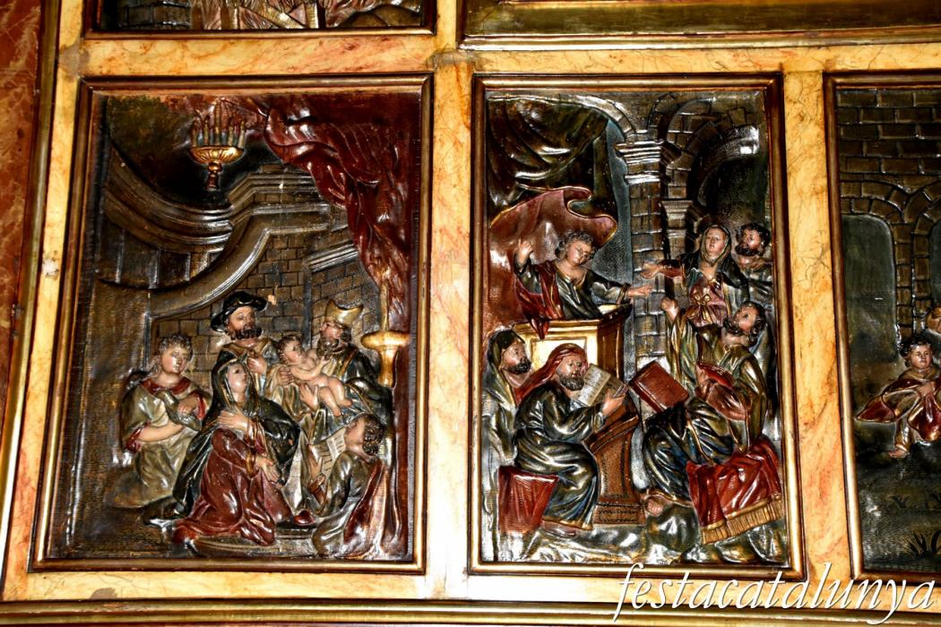 Tossa de Mar - Església parroquial de Sant Vicenç - Retaule del Roser