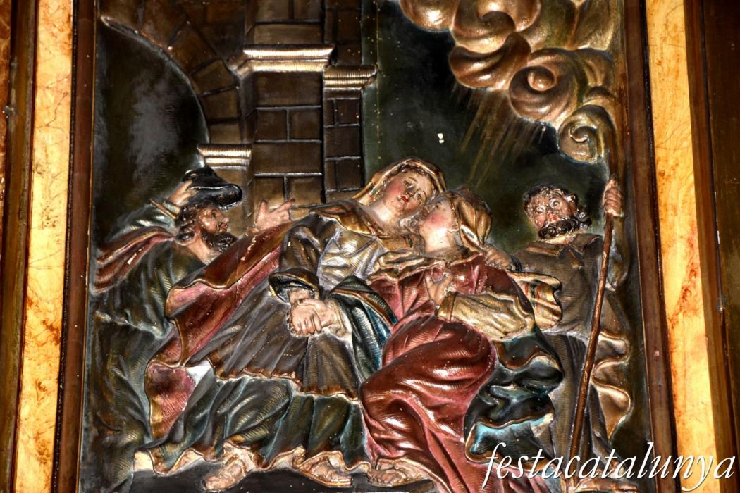 Tossa de Mar - Església parroquial de Sant Vicenç - Retaule del Roser