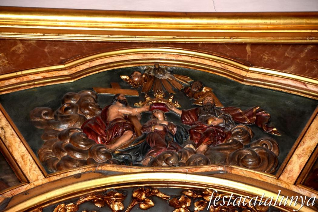 Tossa de Mar - Església parroquial de Sant Vicenç - Retaule del Roser
