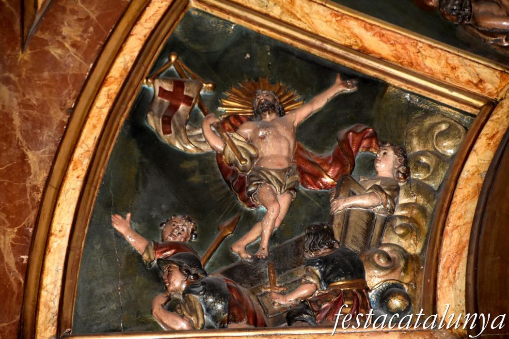Tossa de Mar - Església parroquial de Sant Vicenç - Retaule del Roser