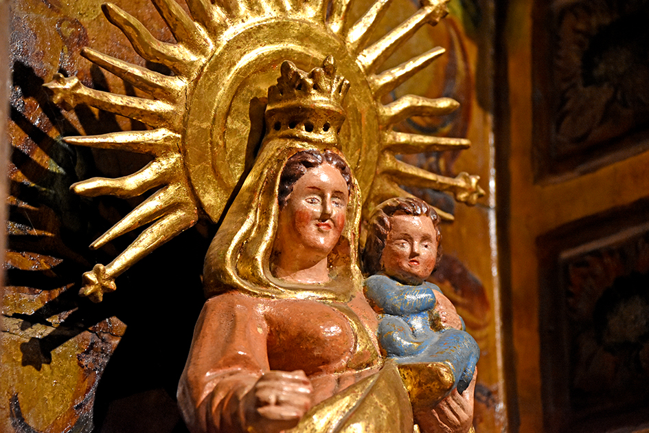 Retaule del Roser de Santa Maria de Vilalleons