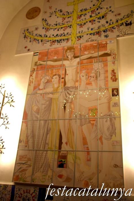 Palafrugell - Església de Sant Martí - Mural de la Pau i la Discòrdia de Tano Pisano