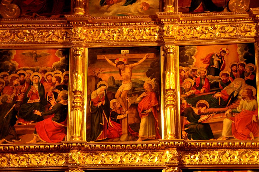 Retaule de la Capella del Santíssim de l'església de Santa Maria del Santuari del Miracle ***