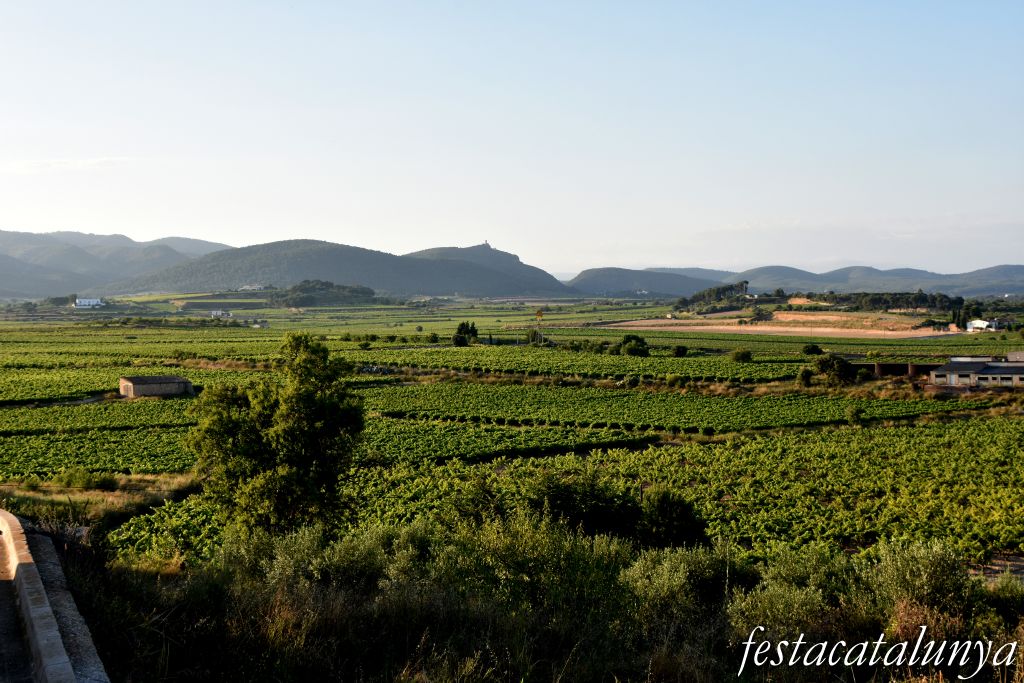 Sant Jaume dels Domenys - Torre de guaita de Lletger (Vistes panoràmiques)