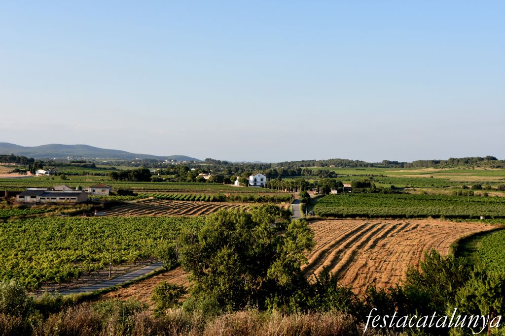 Sant Jaume dels Domenys - Torre de guaita de Lletger (Vistes panoràmiques)