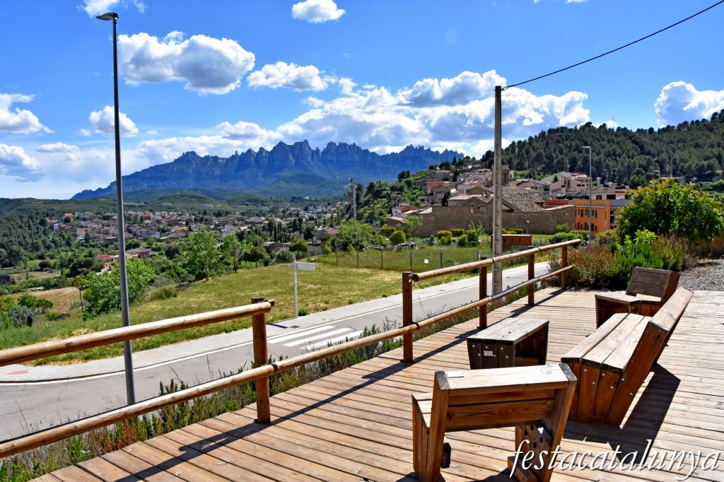 Castellgalí - Castell - Vistes panoràmiques