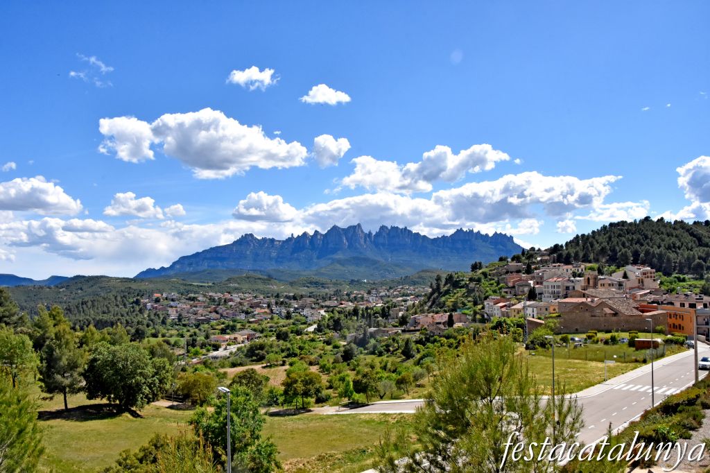 Castellgalí - Castell - Vistes panoràmiques