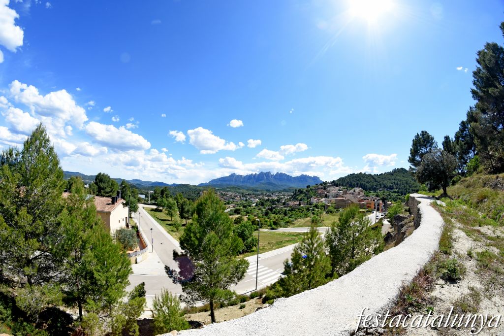 Castellgalí - Castell - Vistes panoràmiques
