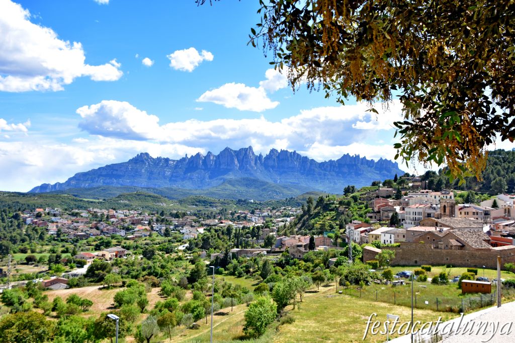 Castellgalí - Castell - Vistes panoràmiques